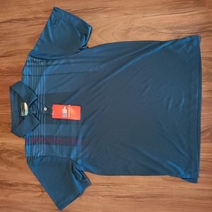 PGA submerged green golf shirt